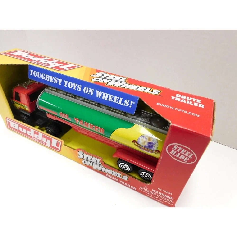 N.I.B 2003 Buddy L Steel Toy Truck Tanker Truck DW698